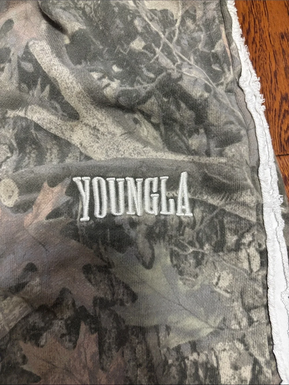 YoungLA yla Camo Sweatpants Size: Large